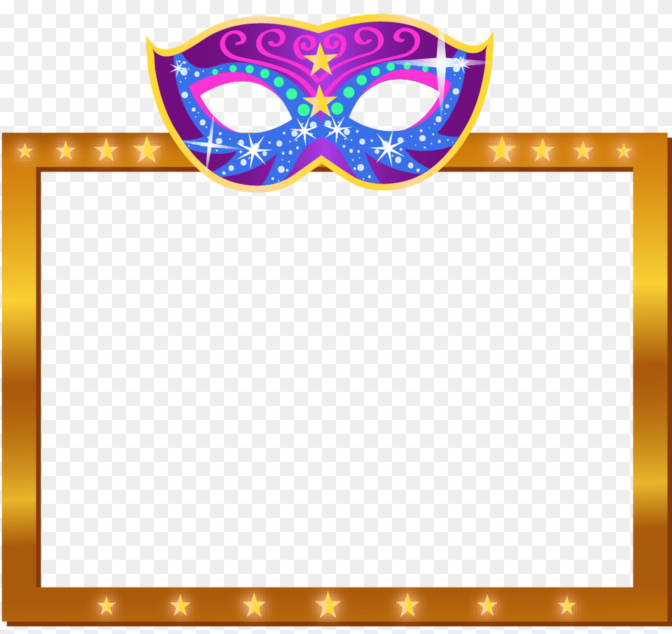 Frames Clipart Carnival Carnival Frame, Blackboard, Crowd, Person Free Png Download
