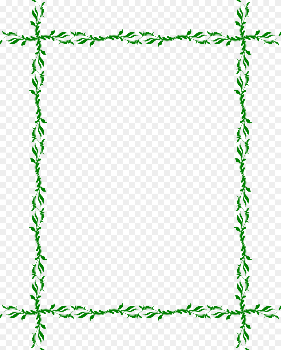 Frames Clipart Twig Transpa For Frame Wedding Leafy, Green, Plant, Pattern, Home Decor Png Image