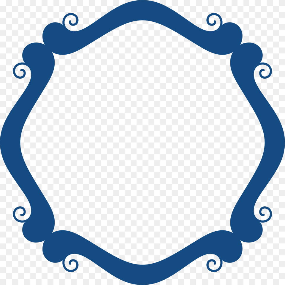 Frames E Molduras Grtis Para Baixar Molduras Azul Marinho, Oval Free Png Download