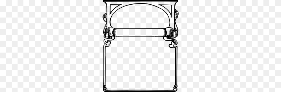 Framing Clipart, Gray Png