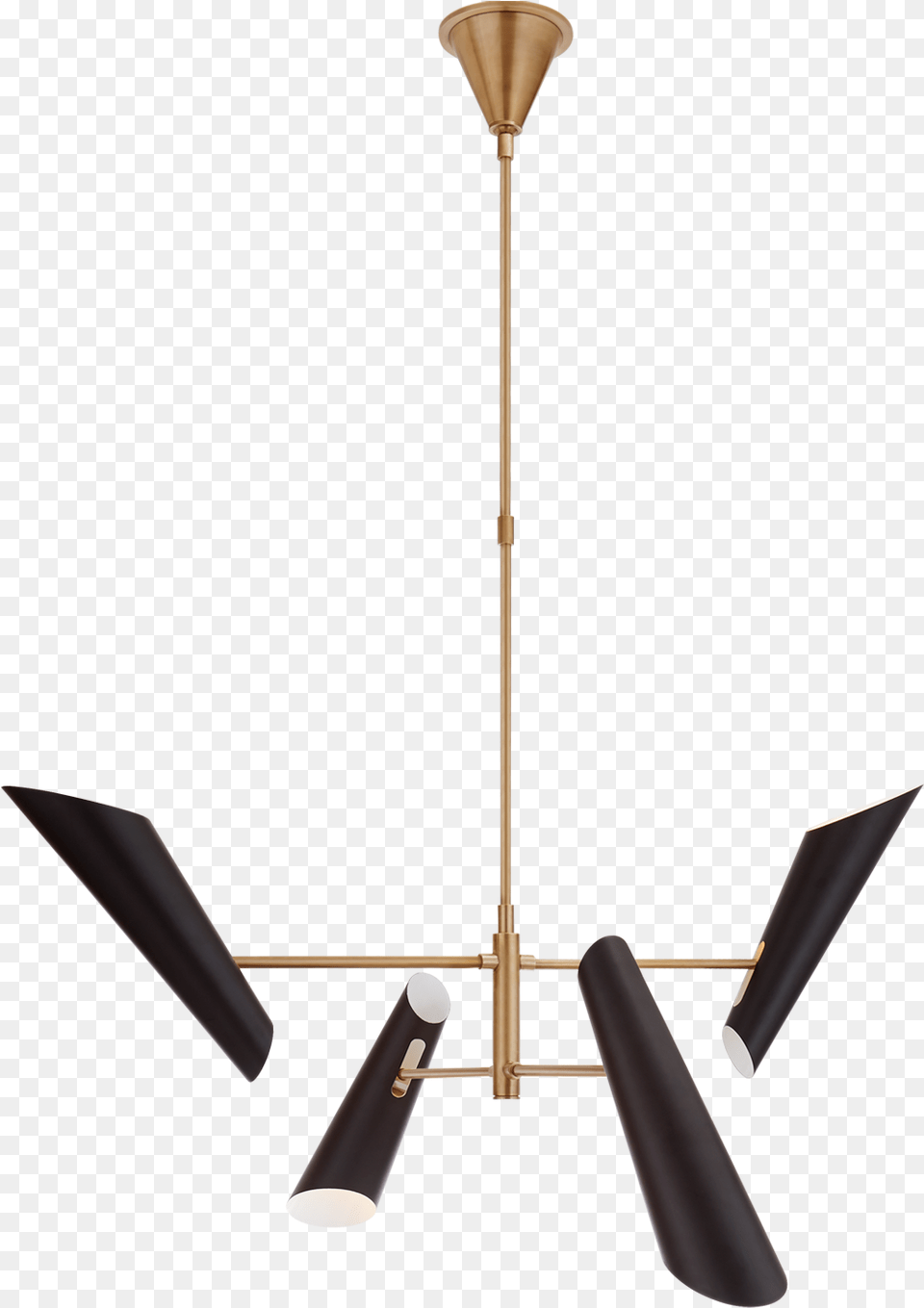 Franca Tall Pivoting Chandelier, Appliance, Ceiling Fan, Device, Electrical Device Free Transparent Png