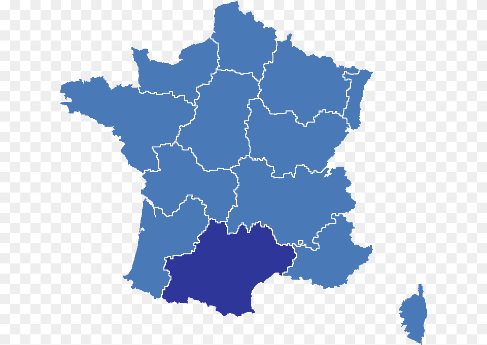 France 3 Regions Map Of France, Atlas, Chart, Diagram, Plot Png Image