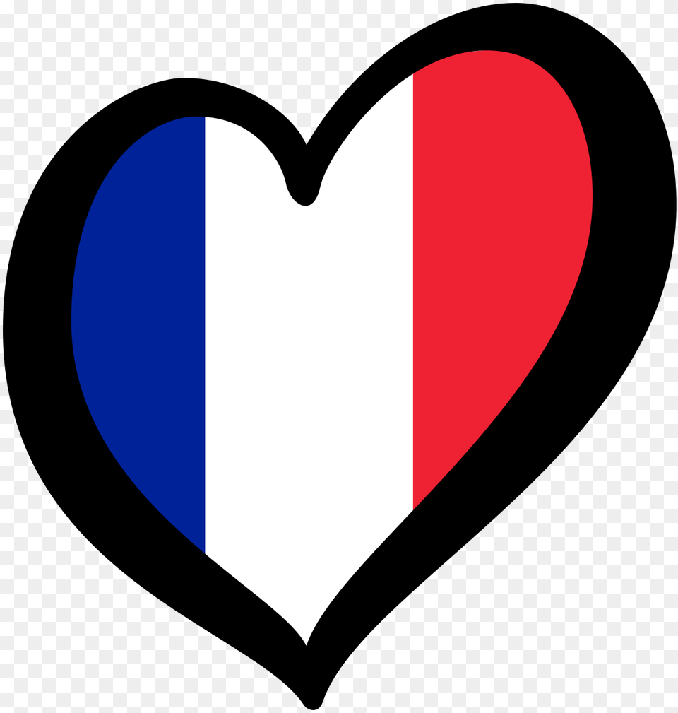 France, Heart, Logo, Astronomy, Moon Free Png Download