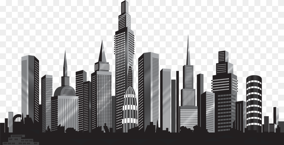 France Clipart Skyline For New York Silhouette, Architecture, Metropolis, High Rise, City Free Transparent Png