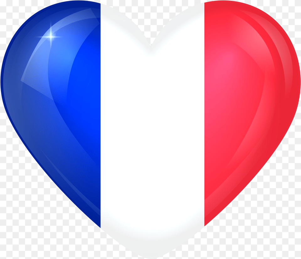 France Flag Picture French Flag Heart Background, Balloon Free Transparent Png