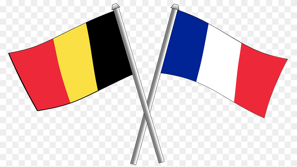 France Friendship Flag Flags Crossbred Belgium France And Belgium Flags Free Transparent Png