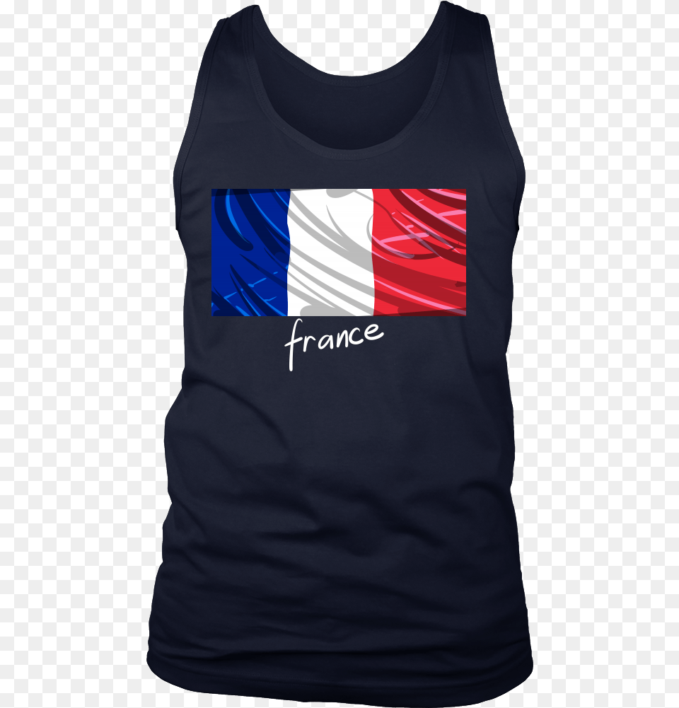 France Graphic Patriotic Vintage Flag Men S Tank T Shirt, Clothing, Tank Top, Adult, Male Free Png Download