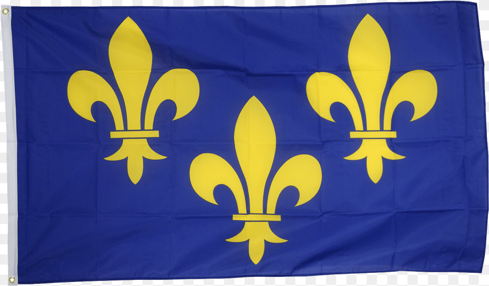 France Le De France Coat Of Arms With Lily Flag New France Flags Png Image