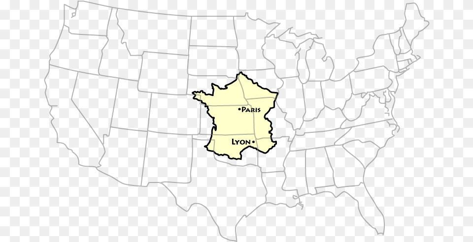 France Size Map Map Of France Shape, Chart, Plot, Atlas, Diagram Png