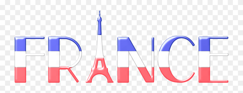 France Typography Enhanced Clipart, Logo Free Png Download
