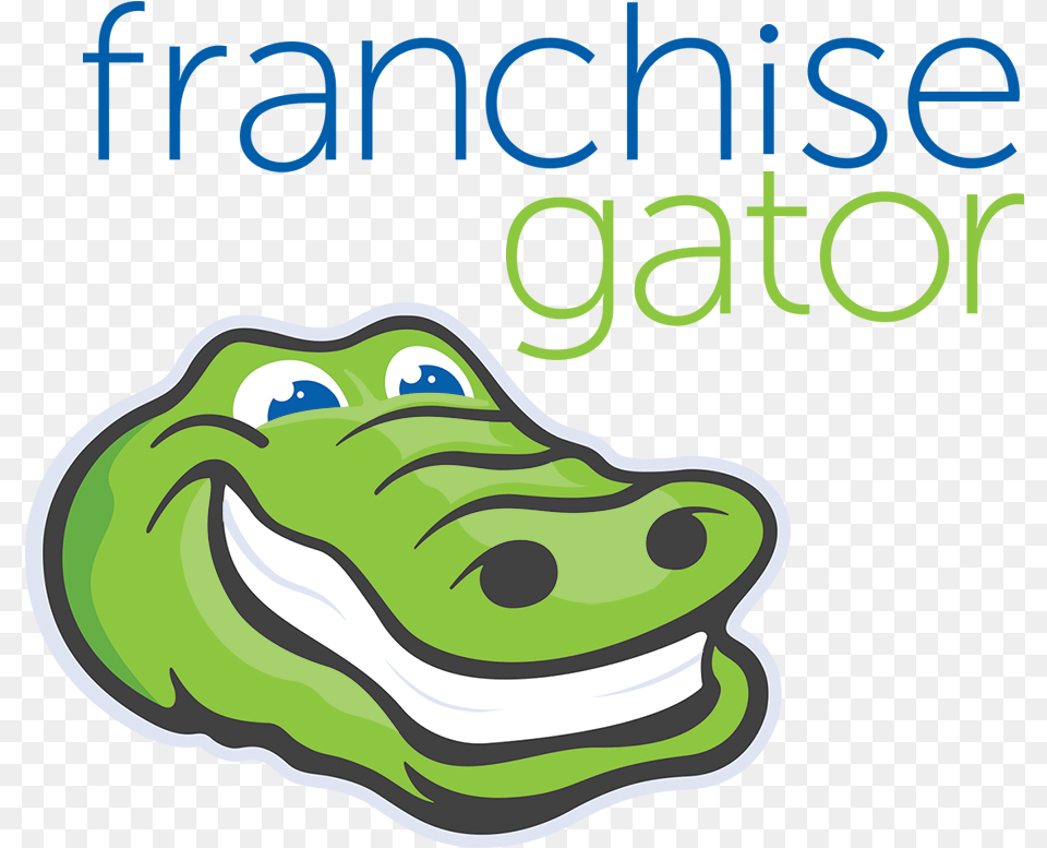 Franchise Gator Logo, Green, Sticker, Amphibian, Animal Free Transparent Png