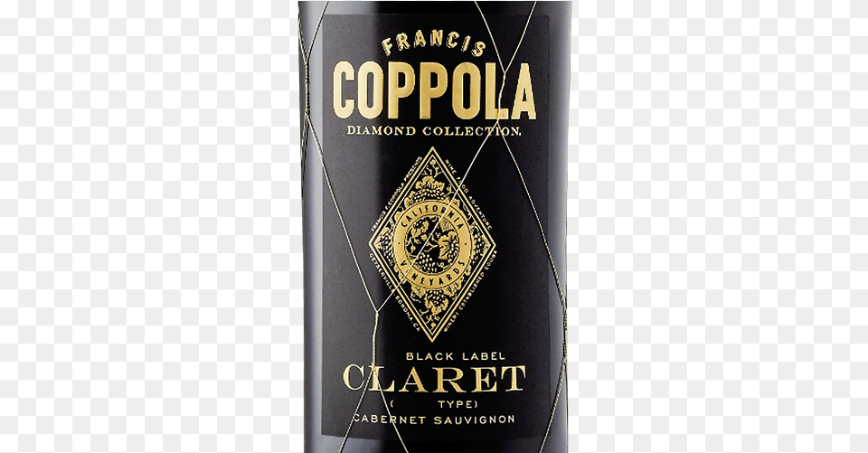 Francis Ford Coppola Diamond Collection Claret 2015 Francis Ford Coppola Winery Francis Ford Coppola Diamond, Alcohol, Beverage, Liquor, Beer Free Png Download