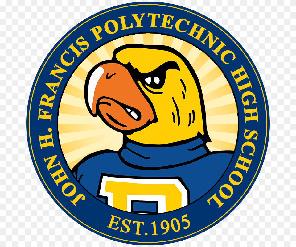 Francis Polytechnic Senior High, Logo, Symbol, Badge, Emblem Free Png