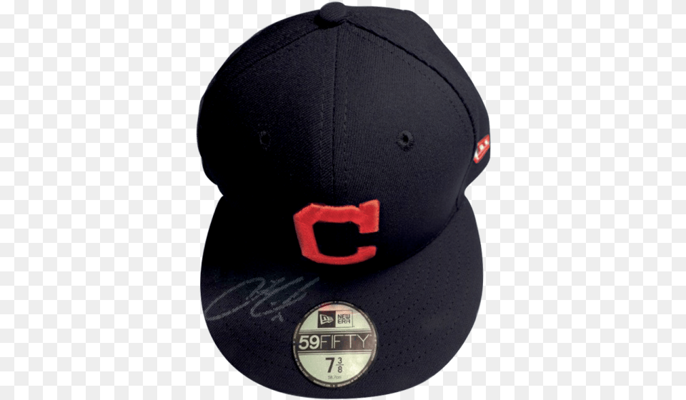 Francisco Lindor Autographed Navy Indians Hat Magento, Baseball Cap, Cap, Clothing Free Png