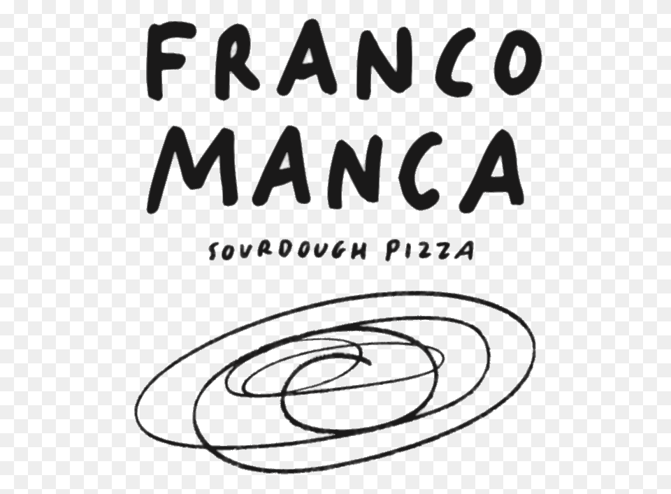 Franco Manca Logo, Text, Spiral, Handwriting Png Image