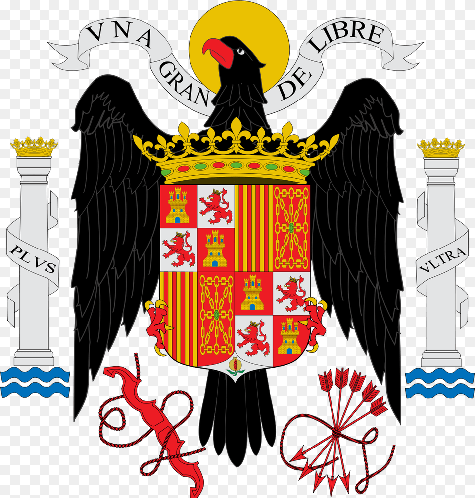 Francoist Spain Coat Of Arms, Armor, Emblem, Symbol, Animal Png