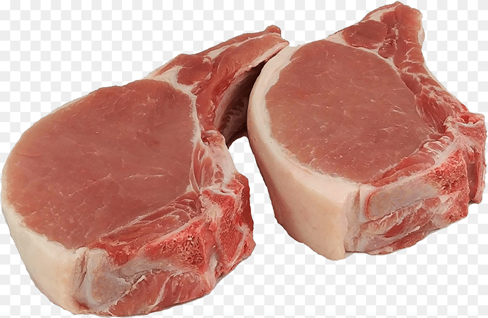Frank And Sal Chefs Choice Thick Cut Pork Chops Shipping Pork Chop, Food, Meat, Mutton Png Image