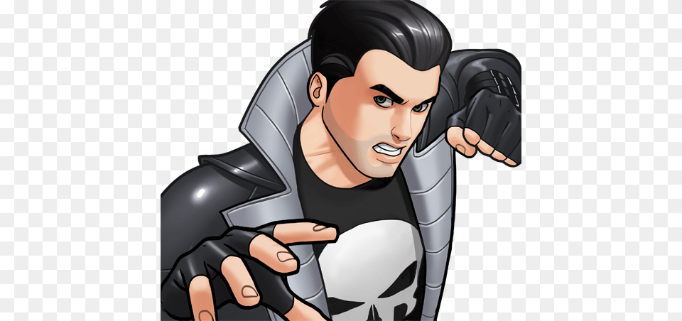 Frank Castle From Marvel Avengers Academy 003 Frank Castle Avengers Academy, Publication, Book, Comics, Adult Png