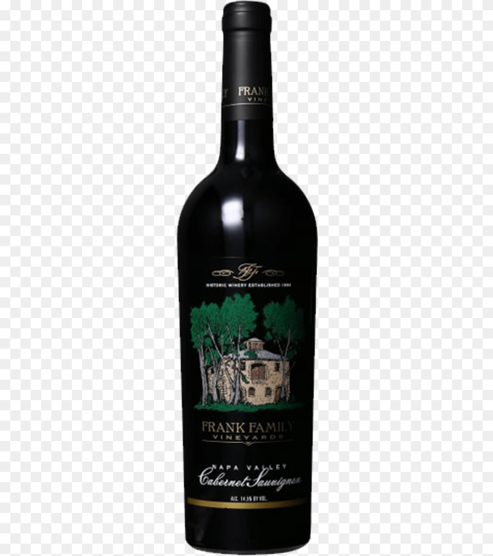 Frank Family Napa Cabernet Frank Family Cabernet Sauvignon, Alcohol, Liquor, Beverage, Red Wine Free Png Download