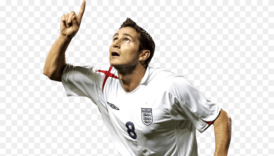 Frank Lampard England Football Player Free Images England Frank Lampard, Neck, Person, Shirt, Head Png