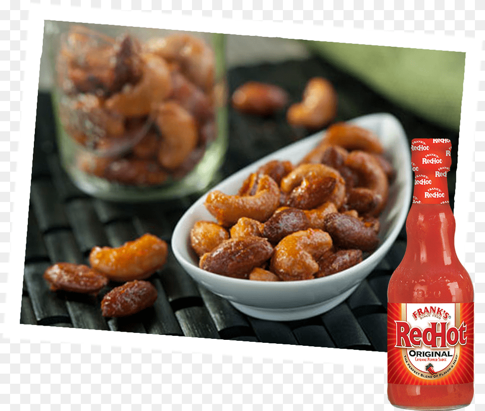 Frank S Redhot Honey Glazed Nuts Download Franks Red Hot Sauce, Food, Ketchup Free Transparent Png