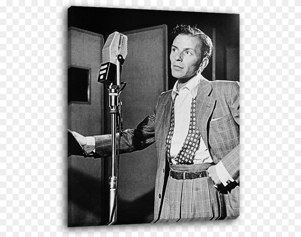 Frank Sinatra Frank Sinatra, Adult, Person, Electrical Device, Microphone Free Png
