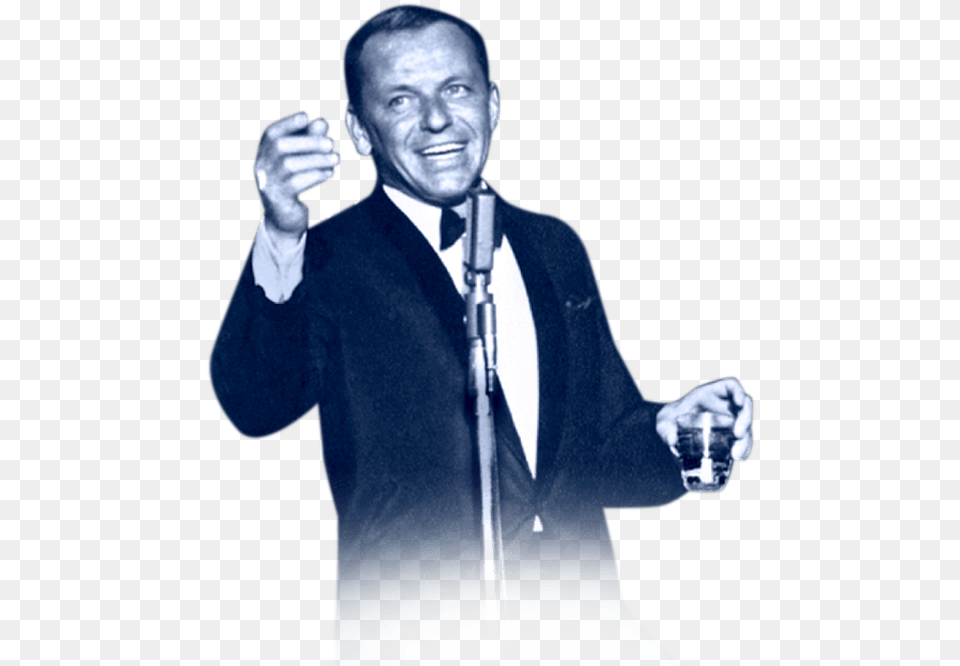 Frank Sinatra Singing Frank Sinatra Drinking Jack Daniels Hd, Person, Body Part, Hand, Electrical Device Free Png Download
