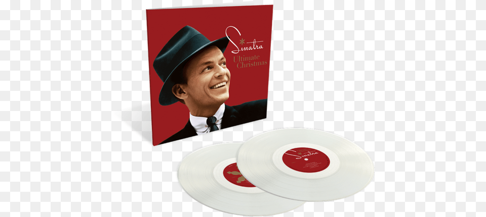 Frank Sinatra Ultimate Christmas Vinyl, Poster, Advertisement, Clothing, Hat Png Image