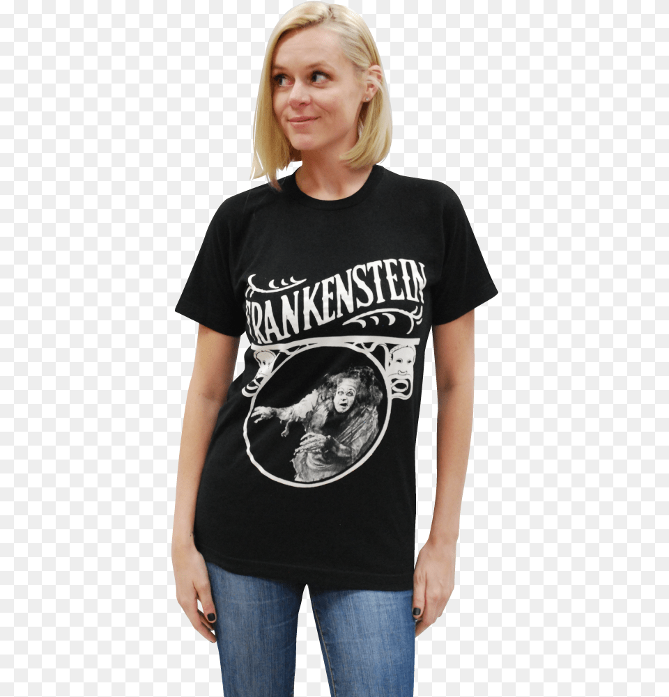 Frankenstein, T-shirt, Clothing, Adult, Person Free Transparent Png