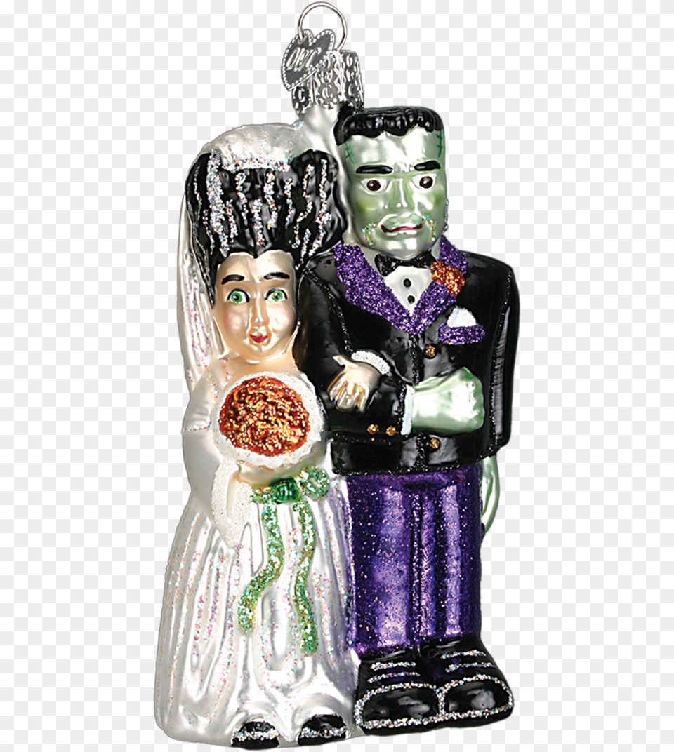 Frankenstein And Bride Christmas Day, Carnival, Adult, Wedding, Person Png Image