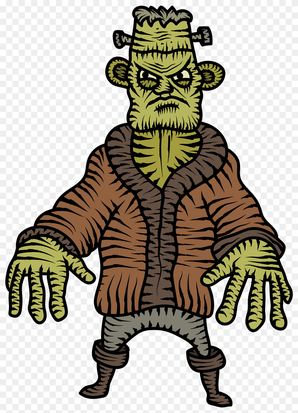 Frankenstein Clipart, Electronics, Hardware, Animal, Mammal Png Image