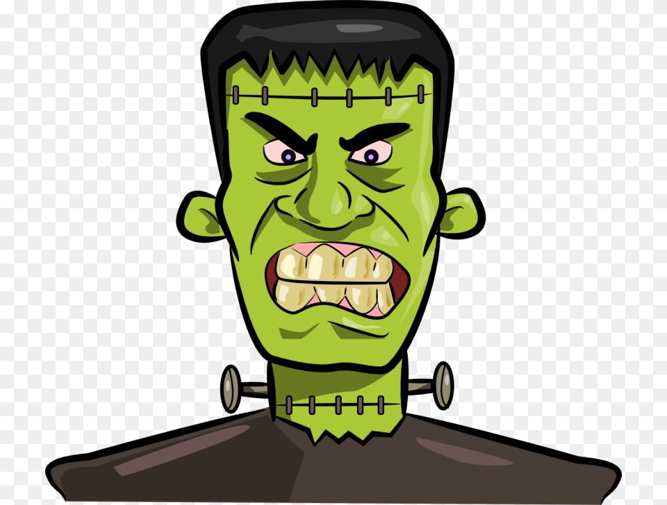 Frankenstein Clipart Clip Art Images, Body Part, Mouth, Person, Teeth Free Transparent Png