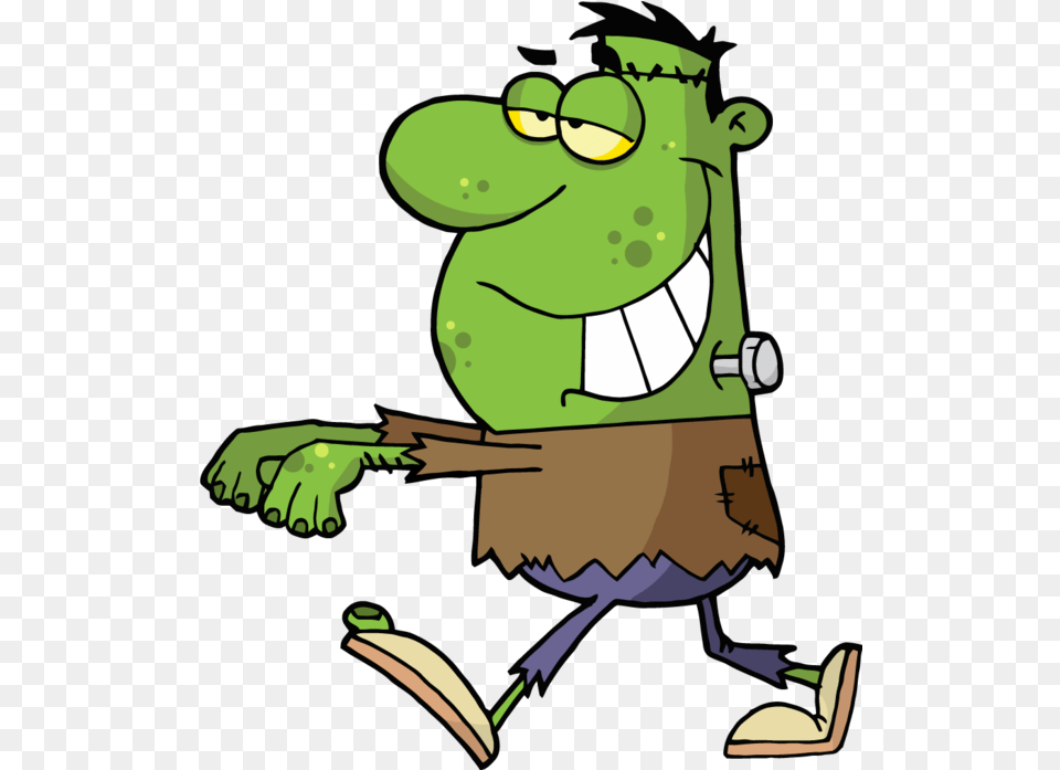 Frankenstein Halloween Drawing Plant Fictional Character, Green, Baby, Cartoon, Person Free Transparent Png