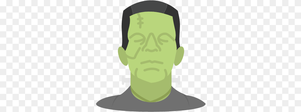 Frankenstein Halloween Monster Icon, Person, Neck, Head, Face Free Png