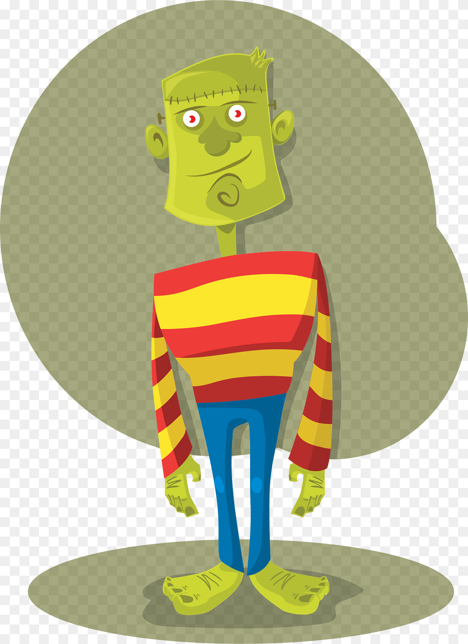 Frankenstein Monster Clipart, Person, Face, Head, Cartoon Free Png