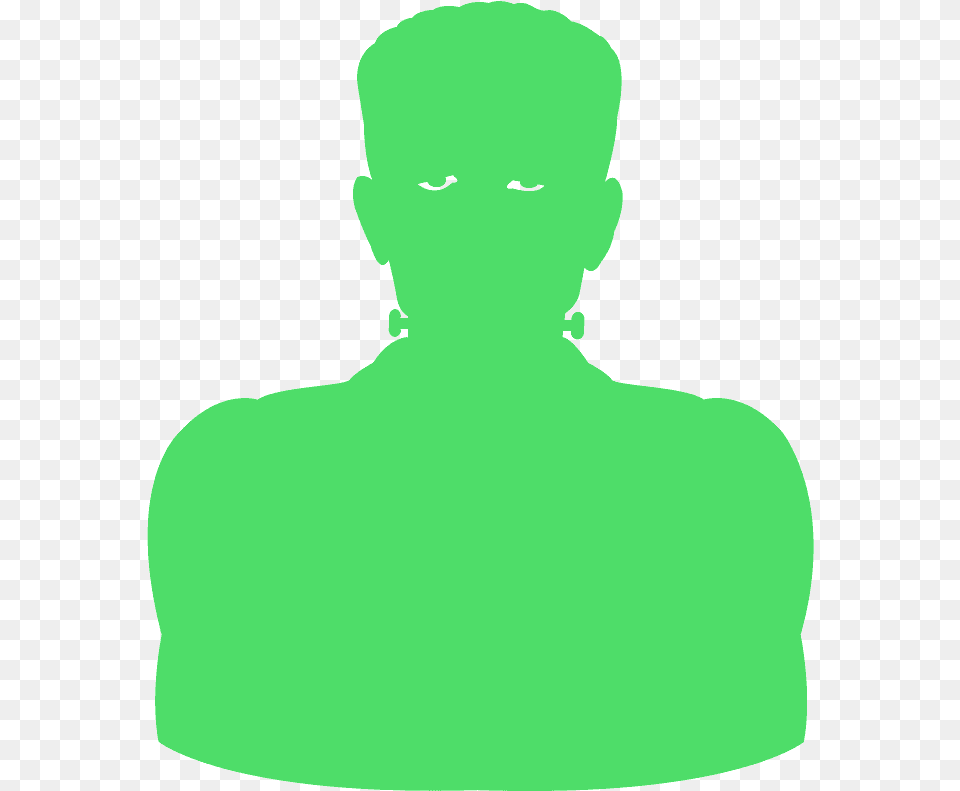 Frankenstein Silhouette Man, Adult, Person, Male, Accessories Png