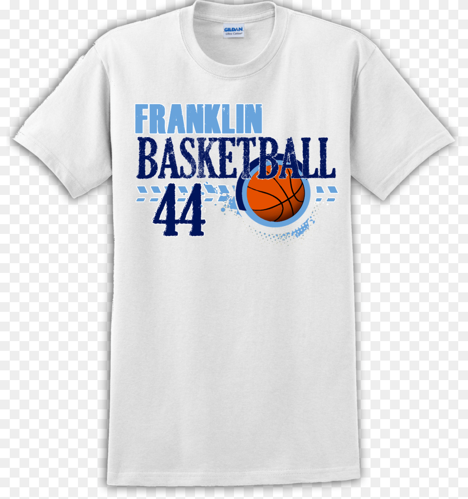 Franklin Basketball Court T Shirt With Player Number Sports, Clothing, T-shirt Free Transparent Png