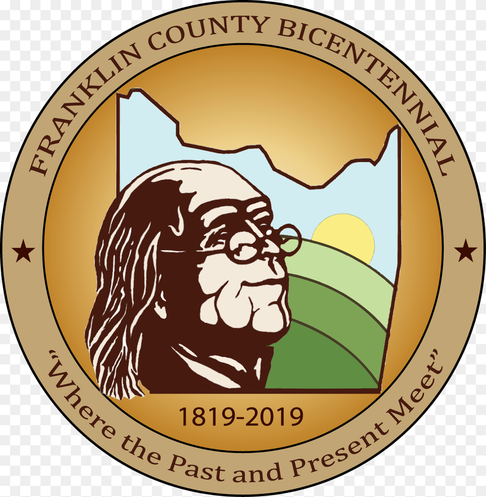 Franklin County Missouri Illustration, Person, Coin, Money, Face Free Png