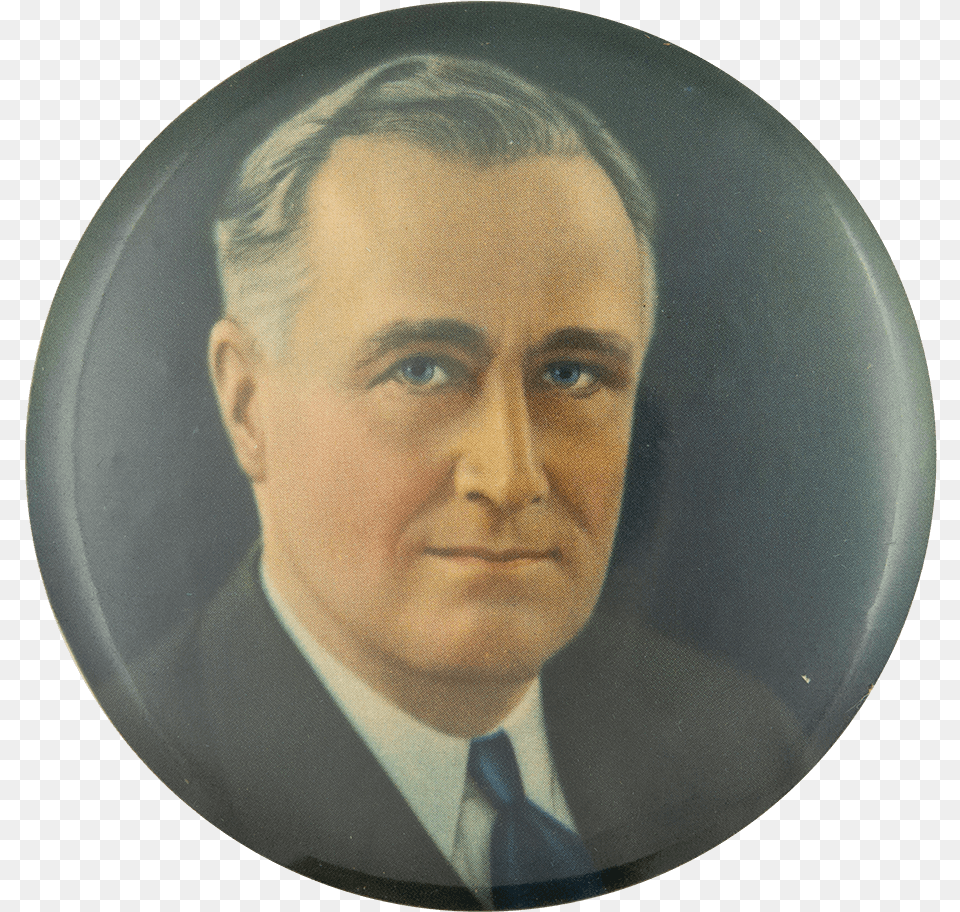 Franklin D Roosevelt Small Color Portrait Political Fd Roosevelt, Painting, Art, Face, Head Free Transparent Png