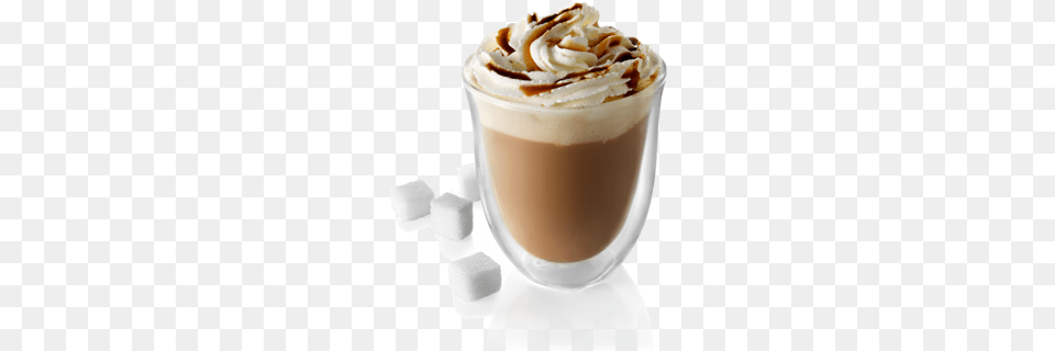 Frapp Cappuccino Special Coffee Recipe, Cup, Cream, Dessert, Food Png Image