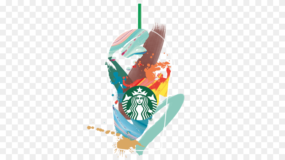 Frappuccino Visual Expression Anna Vaughan, Person, Cream, Dessert, Food Png