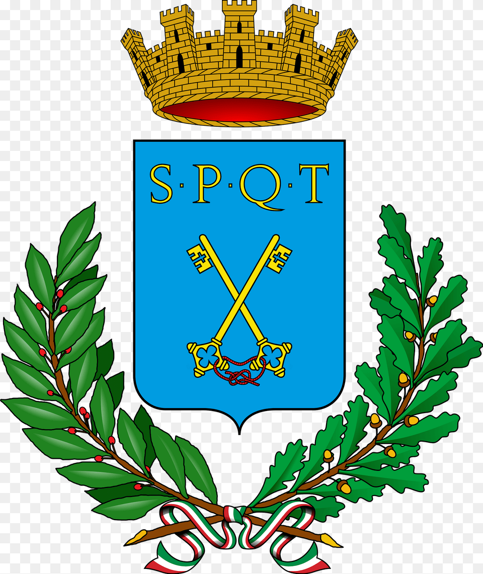 Frascati Stemma Clipart, Emblem, Symbol, Logo Free Png