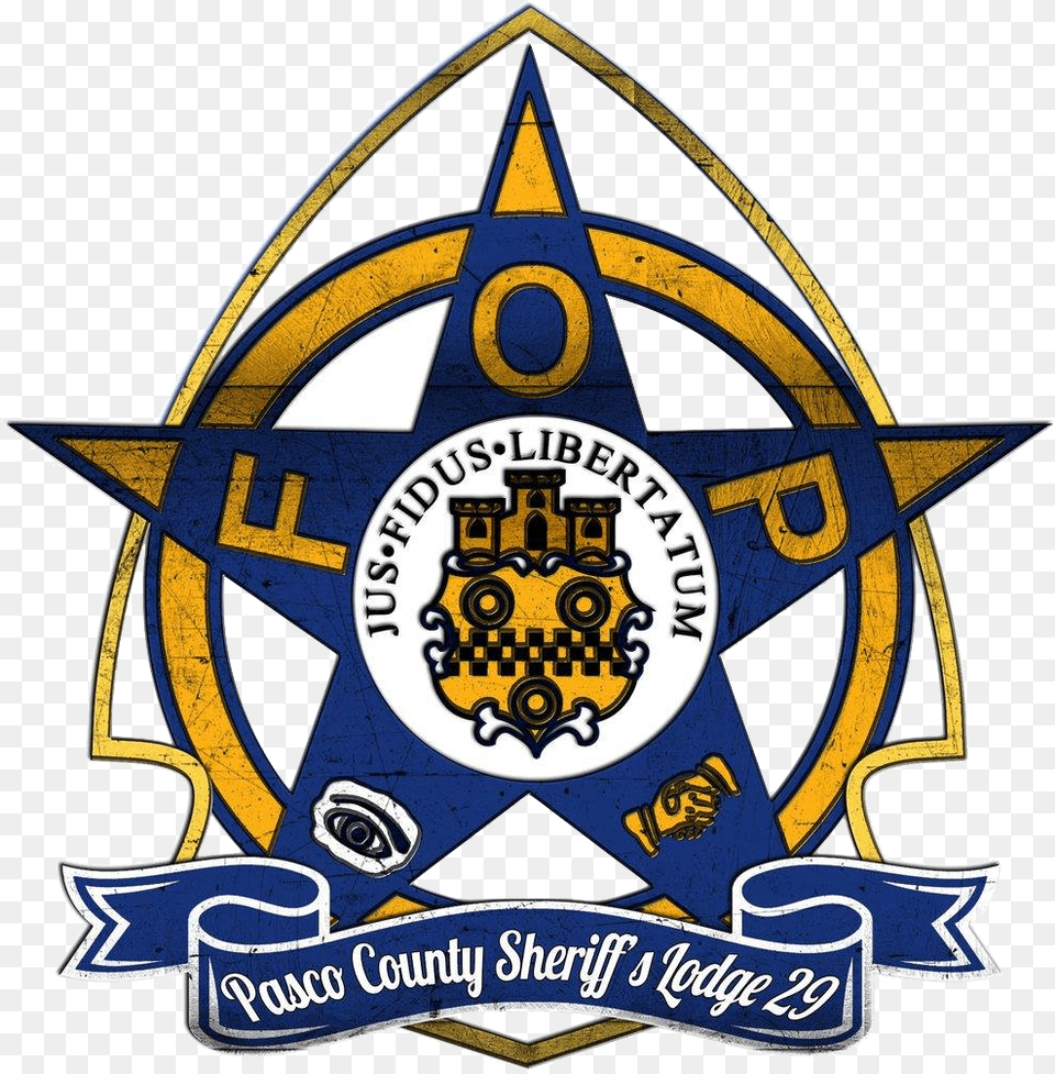 Fraternal Order Of Police Sticker, Badge, Logo, Symbol, Emblem Free Transparent Png