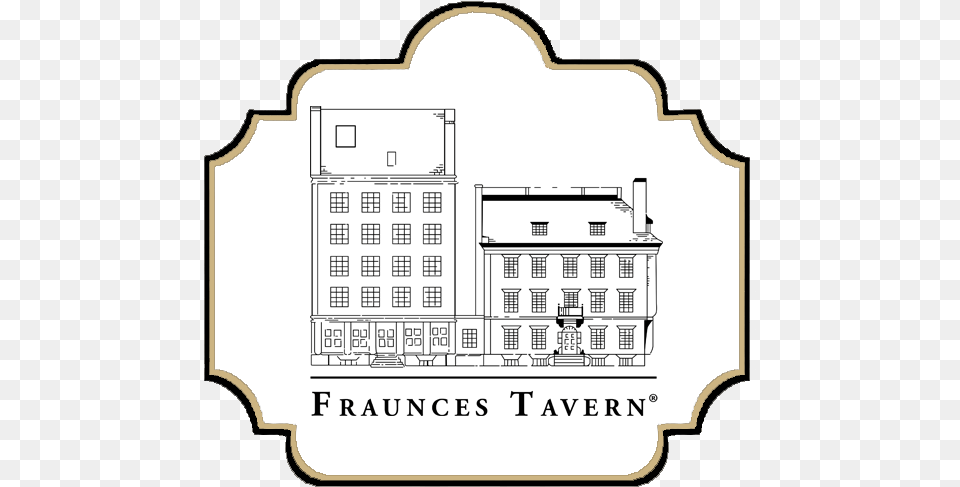 Fraunces Tavern Logo Frame New York City, Text, Architecture, Building, Gas Pump Free Transparent Png