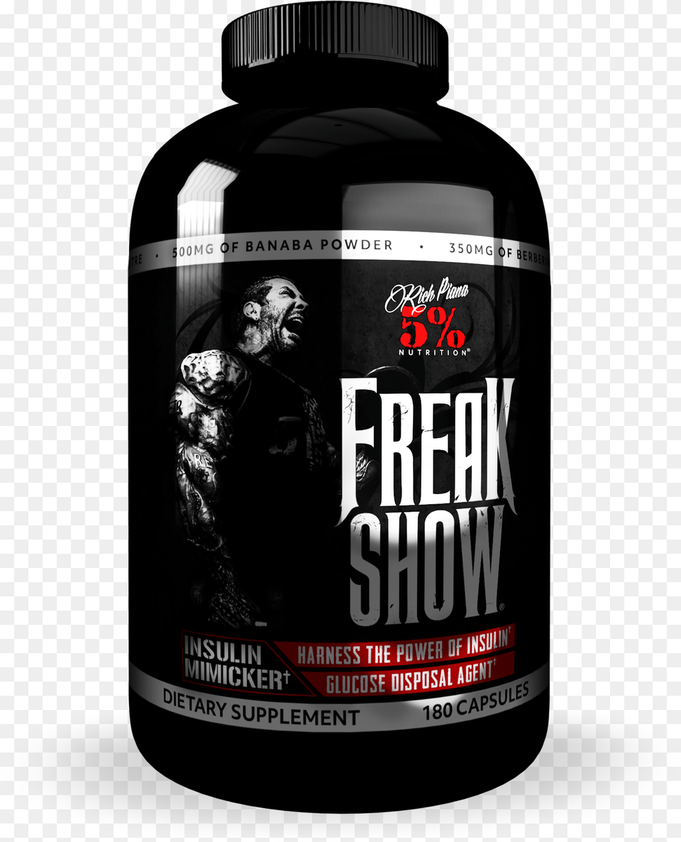 Freak Show Insulin Mimickerdata Max Width 2000 Freak Show 5 Nutrition, Adult, Person, Man, Male Png Image