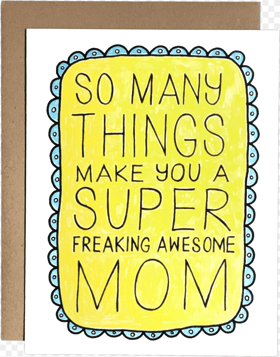 Freaking Awesome Mom, Text Free Transparent Png