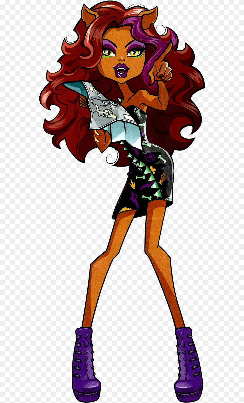 Freaky Field Trip Monster High Freaky Field Trip Clawdeen, Publication, Book, Comics, Adult Free Png