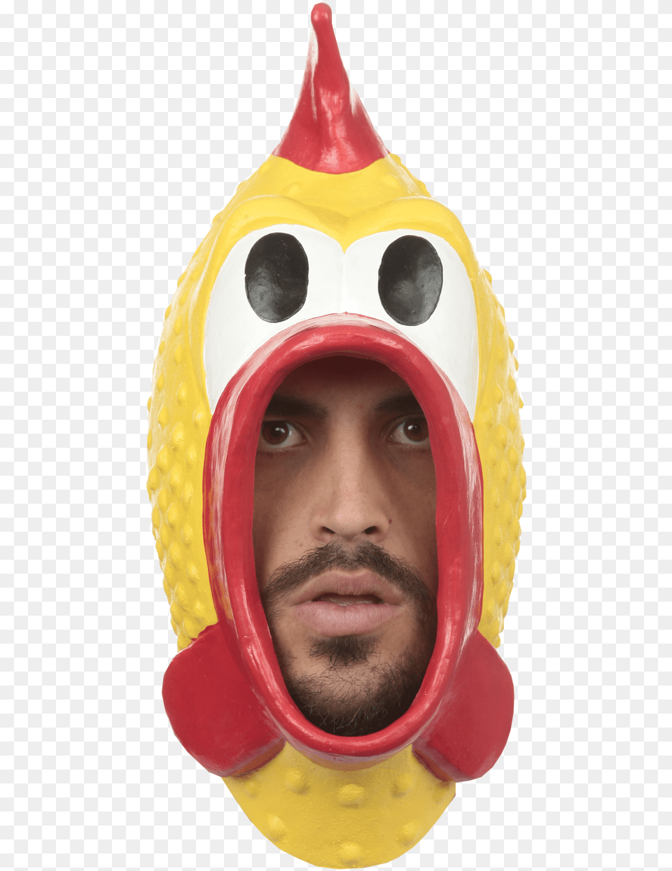 Freaky Findz Rubber Chicken Halloween Costume, Helmet, Cap, Clothing, Hat Free Png Download