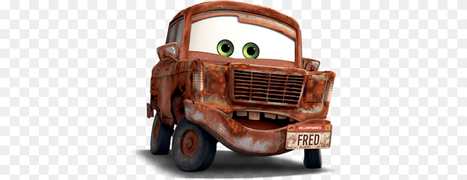 Fred Disney Cars Fred, Car, Transportation, Vehicle, Corrosion Free Png