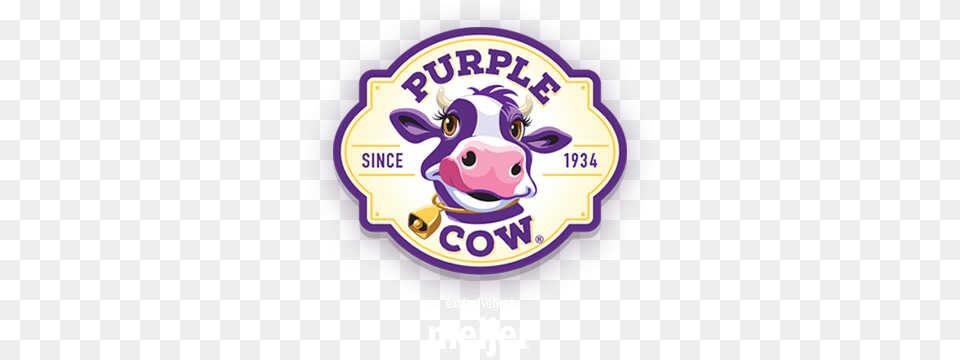 Fred Meijer And The Purple Cow Tom Urich, Food, Ketchup, Animal, Cattle Free Transparent Png